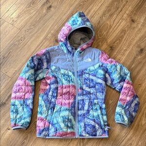 Girls The North Face Jacket - One of a Kind Sample TNF - REVERSIBLE Thermoball